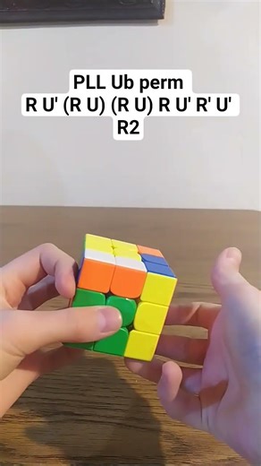 PLL 10 Ub perm #pll #rubikscube