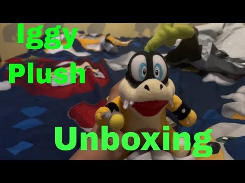 Iggy Koopaling - Mario Plush Unboxing!
