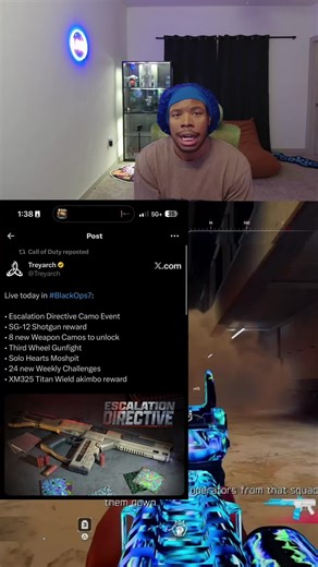 New Cod live event released today #fy #warzone #bo7 #cod