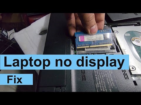 How to Fix Toshiba Laptop Black Screen Error - No Display
