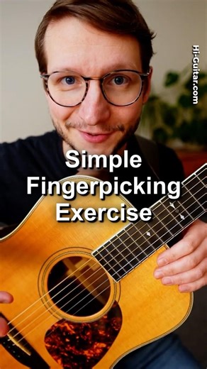 Simple Fingerpicking Exercise