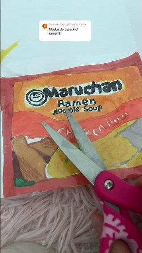 Ramen paper squishy #papersquishy