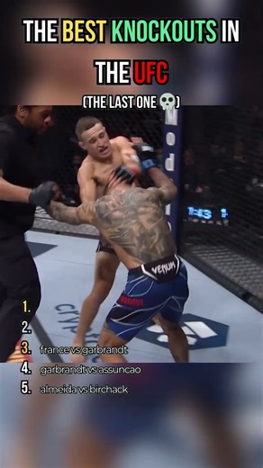 The MOST BRUTAL knockouts in the UFC 💀