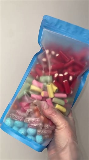 Sweet Treats Order Prep: Assembling a Customer's Personalized Candy Mix#candy