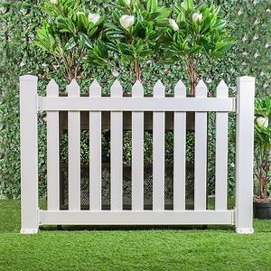 [Hot Item] Durable PVC Vinyl Garden Fencing for All Outdoor Areas