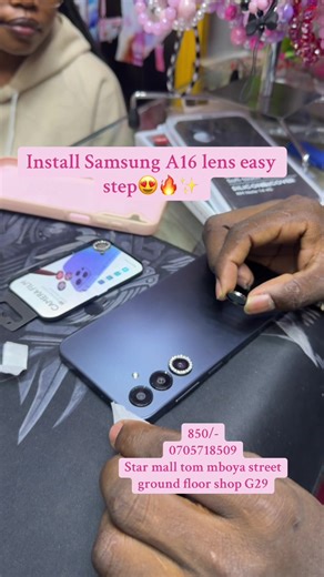 Easy Steps to Install Samsung A16 Lens