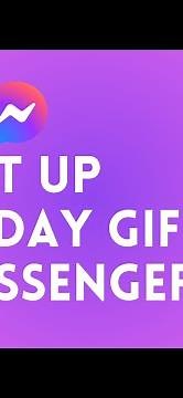 How to Put Up Birthday GIF on Messenger 2024
