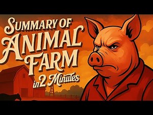 Animal Farm Summary in 2 Minutes | George Orwell’s Classic Explained Fast