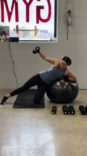 Shoulder burn #gymclass #smallgroup #womensfitness #tauntonma #goals
