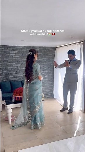 5 years of long distance relationship😭 #engagement #longdistancerelationship #couplegoals