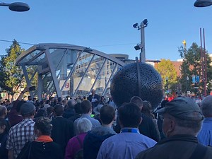 Renovated Downtown Berkeley BART Plaza Unveiling