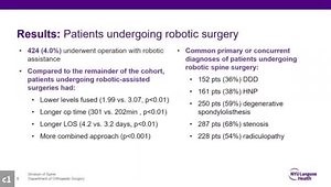 Quantifying Complications Associated With Robotic Elective Spine Surgery