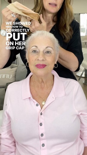 Maggie, thank you for trusting us, and we hope these GripCap tips help 🤍 No more wig slippage (and no clips or combs either😉) with the GripCap — shown in this tutorial is the GripCap without lace because this is a silk top wig! Maggie’s wig: 13” Victoria Silk Top Wig Platinum Blonde ⚡️Showroom Locations 📍Los Angeles, CA 📍Long Beach, CA 📍Brooklyn, NY 📍Hollywood, FL ⚡️Schedule a consultation Visit www.milanowigs.com ⚡️Want to purchase a wig or topper? Visit www.milanowigs.com #chemo #chemoha