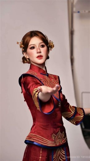 The ghost bride on the supernatural action team game #zhaolusi #rosyzhao #chineseactress