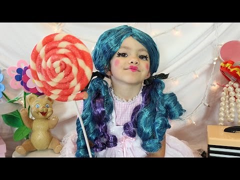 Cute Doll Costume Makeup