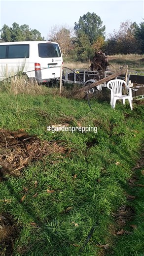 Adding mature manure to the garden beds for spring | Starbase18 | Facebook