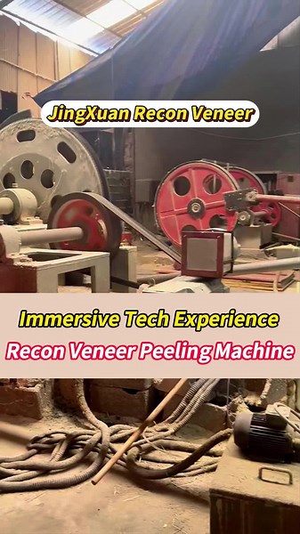 Immersive Tech: Recon Veneer Peeling Machine Explained
