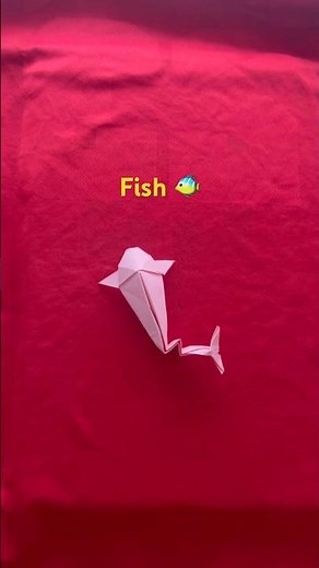 😍 Colorful Paper Fish That Everyone Wants to Try 🎨🔥