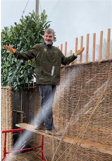 Willow Fencing Project in Suffolk: Battling Elements