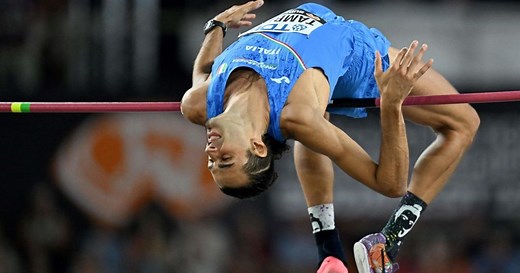 Vidéo - Le saut à 2,36m qui a propulsé Gianmarco Tamberi vers le titre à la hauteur, lors des Mondiaux de Budapest