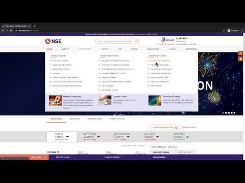 How to find on NSE website Delivery Percentage & Volumes