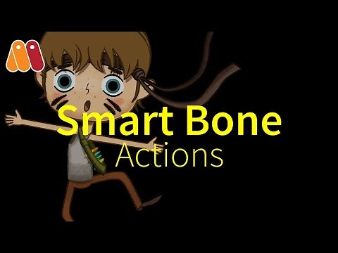 Smart Bone Actions Tutorial | Moho Pro 12 | Anime Studio