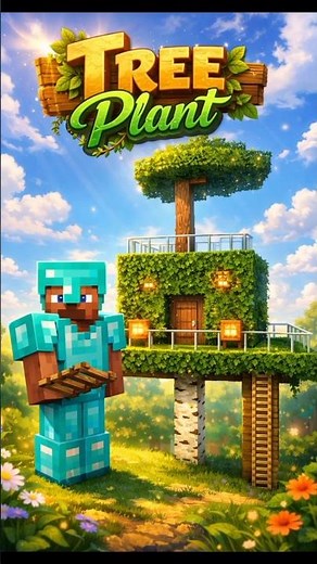 Ultimate Tree House in Minecraft 🌳🏡 | Easy Survival Tree Base Tutorial!