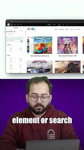 Elementor's Live Search Bar - Free