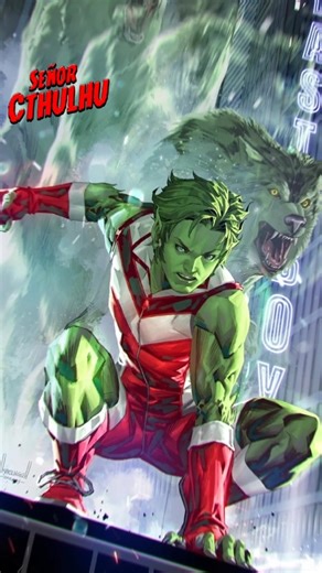 The origin of Beast Boy!! #shorts #dccomics