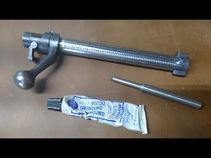 How to jewel a rifle bolt | Winchester Model 70 30-06 build Part 4. -Gunsmithing-