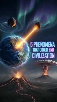 5 Most Powerful Phenomena That Could End Civilization #EndOfCivilization #CosmicThreats