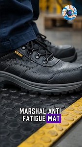 Hard Floors. Long Hours. Better Comfort. 💪 | Marshal Anti-Fatigue Mat #manufacturing #safety
