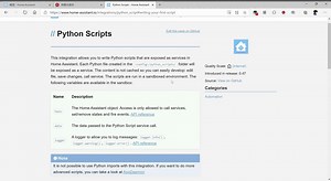 【第四十一话】智能家居系统 - Python Scripts的介绍与使用