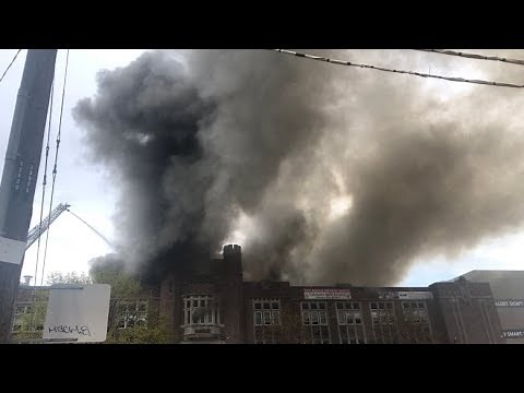 Toronto high school on fire for 2nd time in 2 days