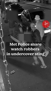 7.3K views · 77 reactions | Dramatic footage shows undercover Met Police officers act as bait to catch luxury watch thieves in London's West End  Read the full story: https://www.standard.co.uk/news/crime/luxury-watch-robberies-police-undercover-b1132741.html?utm_source=facebook&utm_medium=video&utm_campaign=june-test | London Evening Standard | Facebook