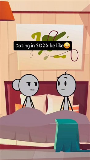 Humor Animations on Instagram: "Credits @cherdleys @aliyah.marie.d Dating in 2026 be like😀 #dating #relationships #relatable #viral #fyp #humor #boyfriend #girlfriend #trending"