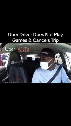 Uber Driver Does Not Play Games & Cancels Trip #fyp #foryou #foryoupage #uber #taxi #lyft #uberdriver #uberride #taxidriver #dashcam #karen #viral