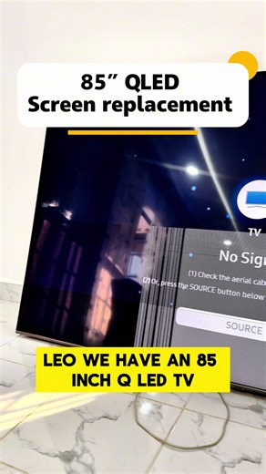 85” Samsung QLED Screen Replacement Service in Nairobi