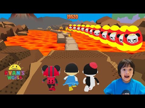 Tag with Ryan - Ryan the Clown vs Samu Ryan vs Blue Titan vs Hero combo !