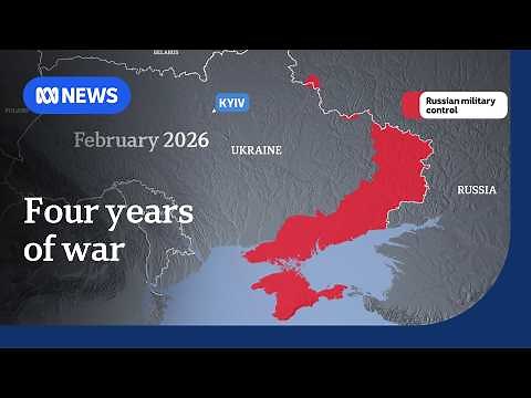 Four years of war in Ukraine: How it started and how it's going | ABC NEWS