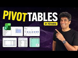 Excel Pivot Tables in 10mins (free workbook)