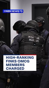 36K views · 254 reactions | Raptor Squad officers have charged five high-ranking Finks OMCG members and associates following an alleged attempted aggravated break and enter at a Belmont North home last month. An unknown number of people attempted to break into the house with witnesses reporting gunshot sounds and a man later presenting to hospital a gunshot wound to his abdomen. #NBNNews | NBN Television | Facebook