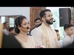 Wedding Couple Singing | Pathivrathayaam Paripaavana Sabhaye | Jacobite Syrian Wedding Hymn