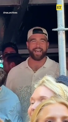 2.5M views · 43K reactions | Get you a man who's your biggest fan.  Travis Kelce was LIVING watching Taylor Swift perform at the Eras Tour. | Entertainment Tonight | Facebook
