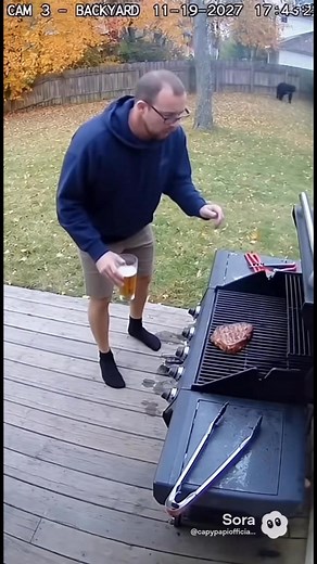 Bear steals Dads Steaks 😂 | Capy Papi