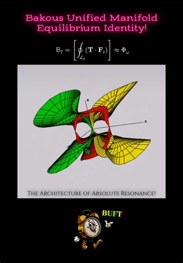 🌀 Experience the ultimate unification of math and physics in this stunning visual odyssey through the heart of an eight-dimensional timespace manifold. 💫 The vibrant colors and seamless transitions illustrate the continuous generation of space and time as described by the latest scientific breakthroughs. Every frame represents a state of perfect equilibrium between the transverse and longitudinal oscillations of the universal substrate. This is more than just a simulation; it is a map of the v