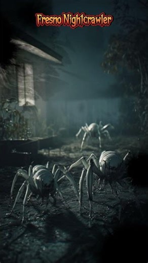 Fresno Nightcrawler – The Real Footage of White Legged Creature in the Backyard | True Horror Story