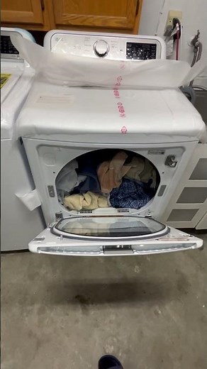 My LG Dryer doesn’t open all the way… Two-Way Reversible Door! #appliances #dryer