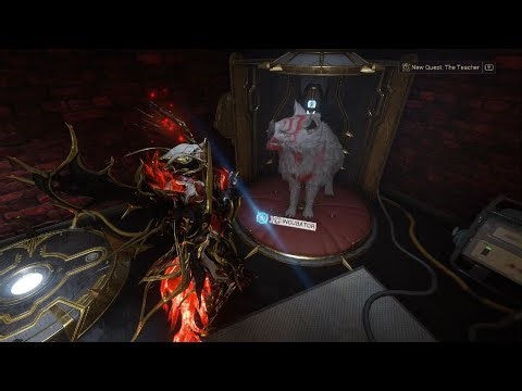 Warframe Finally got a Huras lotus kubrow