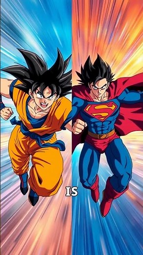 Goku vs. Superman: Who Would Win in an Epic Showdown? #marvel #anime